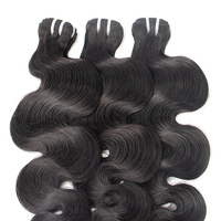 CLJhair Cabello Humano Virgen Indio Súper Doble Trama Ondulado Natural, Paquetes de Cabello de Visón Crudo con Cutícula Alineada y Puntas Completas, 10-30 Pulgadas