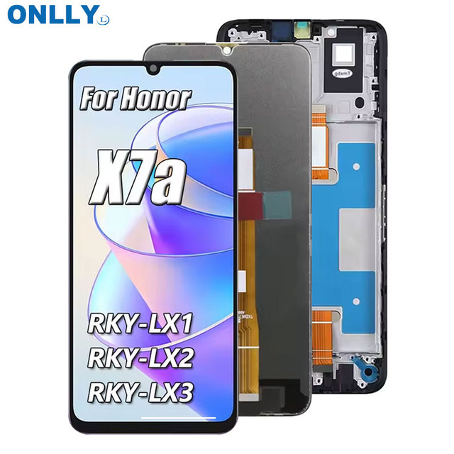 Mobile Phone LCD Touch Screen for Honor X7A X7B X8A X8B X9A A9B Pantalla LCD Display With Frame Assembly Replacement