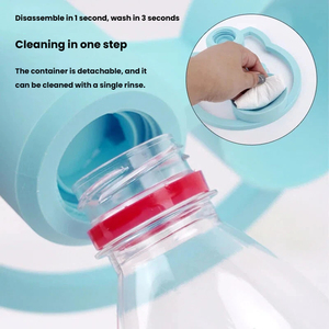 Bebedero Portátil para Gatos, Dispensador Automático <span class=keywords><strong>de</strong></span> <span class=keywords><strong>Agua</strong></span> para Mascotas, Sin Filtro, Sin Enchufe, Recipiente <span class=keywords><strong>de</strong></span> Flujo Automático - Product Image 5