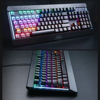 Clavier mécanique programmable pleine taille Lk169 DAREU pour ordinateur de bureau/ordinateur portable, filaire, rétroéclairage LED, touches bicolores annotées
