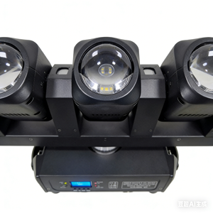 Barra de Luces Móvil LED Profesional de Aleación de Aluminio de 5 Ojos para Escenarios, DJ, Discotecas, Bares, Estudios y Espectáculos - Product Image 3