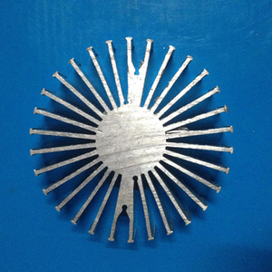Disipador de calor de aluminio de 92 mm, corte de precisión redondo para iluminación y dispositivos electrónicos, material plateado 6063 - Product Image 1
