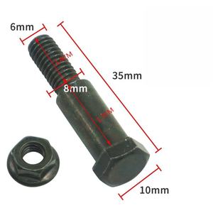 Piezas de Modificación para Motocicletas y Bicicletas Eléctricas - Tornillos de Fijación para Manillar, Tornillos de Ajuste para Embrague y Bocina, y Tornillos Universales Tipo Cuerno de Buey - Product Image 2
