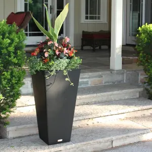 Aluminium Garden Edging Large Planter Round Flower Pot Metal Steel Garden Planter Flower Pot