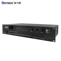 Berase profesyonel Karaoke amplifikatörü 600W * 2 CH ses amplifikatörü dijital dsp canlı ev sahne için ses amplifikatörü BT MP3 oyna
