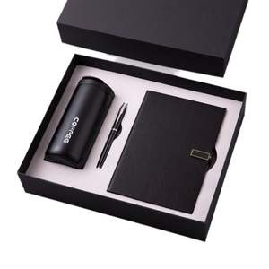 Nuevo Set Empresarial Innovador: Taza de Café de Acero Inoxidable 304 de 400 ml con Cuaderno Magnético de Tapa Cuadrada y Bolígrafo para Clientes - Product Image 6