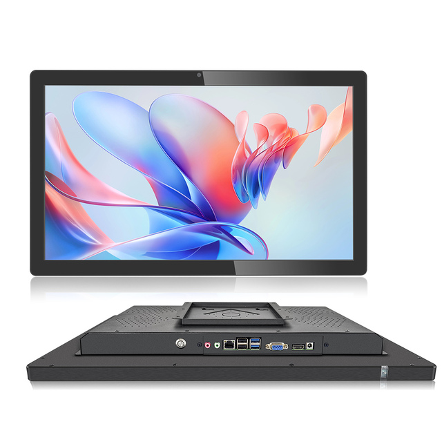 OEM 21.5 Inch Industrial Android All-in-One PC FHD LCD IP65 Industrial Capacitive Touchscreen Monitor Self-Ordering Kiosk Wall
