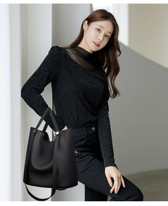 Fashion New Crossbody Bags High Quality Genuine Leather Shoulder Bucket Bag Casual Totes Luxury Women Handbags and <b>Purses</b> - Product Image 5