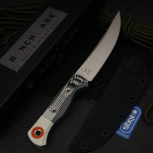 Couteau utilitaire élégant BM-15500 de qualité supérieure avec manche G10, gravure personnalisée en usine, expédition rapide aux États-Unis, cadeau élégant pour homme, objet de collection - Product Image 2