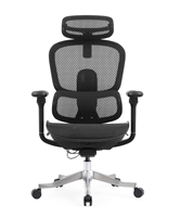 Chaises de bureau ergonomiques d'appui-tête réglables de conception unique avec l'accoudoir du repose-pieds 4D