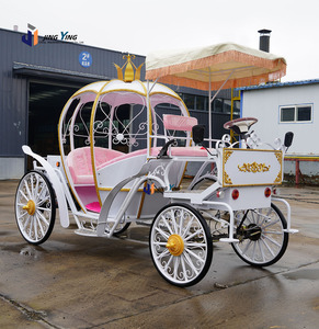Chariot de calèche de <span class=keywords><strong>mariage</strong></span> blanc électrique pour la décoration de table Lumières LED de <span class=keywords><strong>mariage</strong></span> Cheval et calèche - Product Image 5