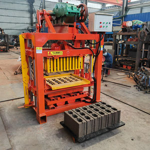 Machine automatique électrique QTJ4-40A 380V puissante à pression <span class=keywords><strong>vibrante</strong></span> pour la fabrication de blocs creux et de briques de pavage - Product Image 4