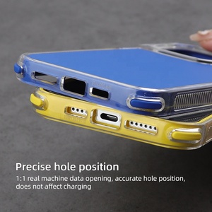 Funda de teléfono de parachoques 2 en 1 colorida personalizada para <span class=keywords><strong>Samsung</strong></span> a54 funda para Oppo Reno 7 5g para iPhone 16 15 16 13 15 funda de teléfono móvil - Product Image 6