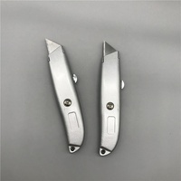 Couteau utilitaire haute résistance de qualité industrielle, lame pliable résistante à l'usure, lame à changement rapide, poignée ergonomique, fabrication OEM Zhejiang