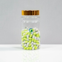 Bouteilles vides d'approvisionnement d'usine pour les médicaments pharmaceutiques et les pilules de médecine