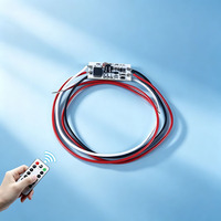 Interrupteur de contrôle de lumière à cellule photoélectrique étanche 12-80V DC avec minuterie à distance pour éclairage LED extérieur