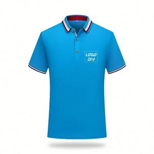 Polos originaux 100% coton Manga, polos à manches longues pour hommes - Product Image 1