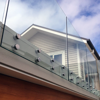 Ace Railing Standoff Escalier Garde-corps Planche Plancher Conceiled Verre Standoff Rampe d'escalier Entretoises en verre