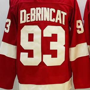 Maglia da Hockey Nazionale di Alex DeBrincat di Detroit, Rossa, di Alta Qualità, Cucita, Pronta per la Spedizione - Product Image 1