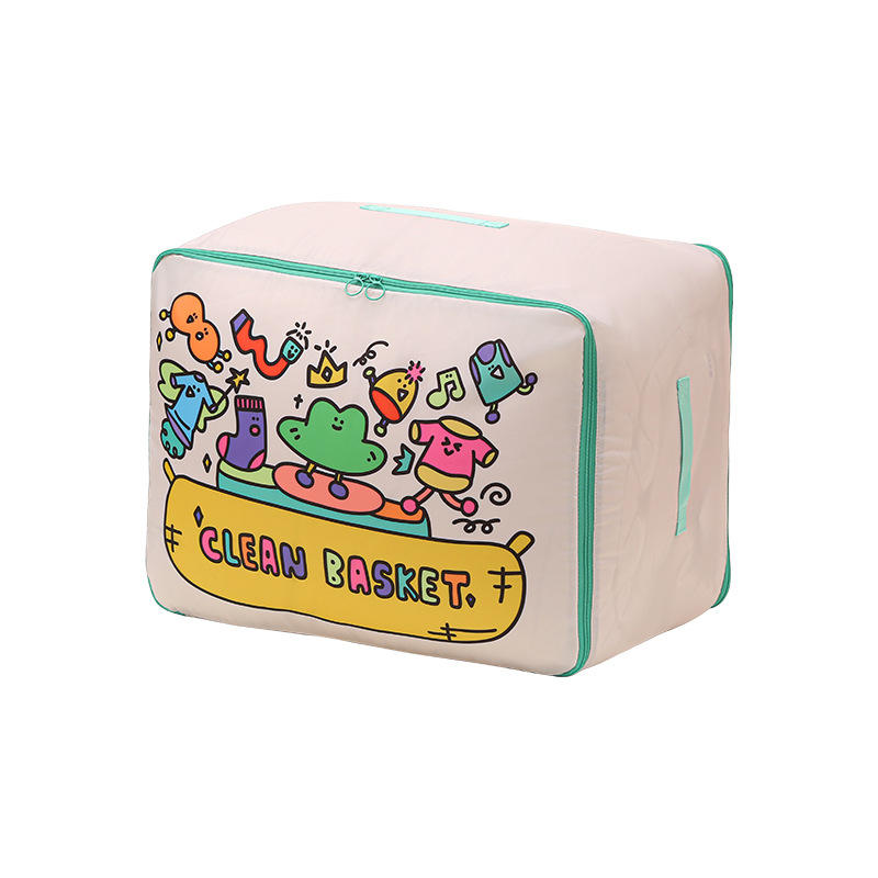 Sac de rangement pour couette [vert clair, taille moyenne]