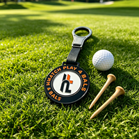 Tag Tas Golf Unik Kosong dari Baja Anti Karat untuk Berbagai Acara Turnamen Golf