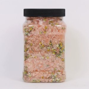 Sels de Bain Naturels Aromatiques de l'Himalaya et <span class=keywords><strong>d</strong></span>'<span class=keywords><strong>Epsom</strong></span> à Marque Blanche OEM avec Fleurs – Relaxants et Hydratants - Product Image 4