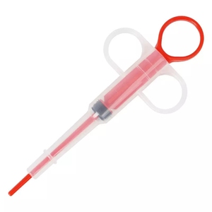 Siringa dosatrice in silicone per animali domestici, per somministrazione di medicinali liquidi e pillole, per cani e gatti - Product Image 3