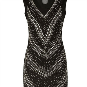 <span class=keywords><strong>2019</strong></span> las mujeres Stretch tela cerradura gema negro vestido <span class=keywords><strong>de</strong></span> cuello alto - Product Image 4