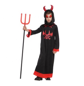 Costumi da Diavolo per Bambini con Mantello Nero per Halloween, Fornitore all'Ingrosso dalla Cina - Product Image 1