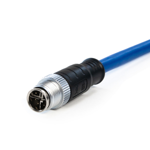 Câble Ethernet M12 X-Coded 8 pôles vers <span class=keywords><strong>RJ45</strong></span> pour applications industrielles, Cat5e, cuivre pur, SFTP blindé, <span class=keywords><strong>10</strong></span> <span class=keywords><strong>Gbps</strong></span> – Vente Flash - Product Image 3