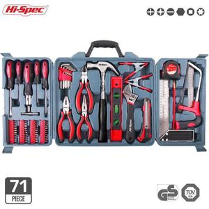 ชุดเครื่องมือช่างสำหรับใช้ในบ้าน Hi-Spec 71 ชิ้น พร้อมไขควง คีม ค้อน ประแจ สำหรับการซ่อมแซมบ้าน - Product Image 3