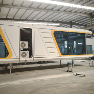 Baccelli di santuario dell'aria urbana capsula spaziale in acciaio Carport in carbonio-negativo <span class=keywords><strong>per</strong></span> <span class=keywords><strong>dormire</strong></span> in camera da letto Villa appartamento ufficio - Product Image 4