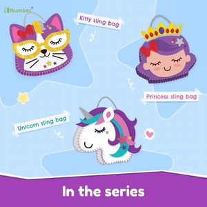 Divertente <span class=keywords><strong>fai</strong></span> <span class=keywords><strong>da</strong></span> te sentito borsa artigianale <span class=keywords><strong>da</strong></span> principessa giocattolo educativo morbido per bambini kit <span class=keywords><strong>fai</strong></span> <span class=keywords><strong>da</strong></span> te per ragazze e ragazzi - Product Image 6