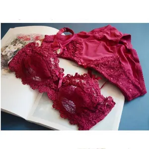 Comfortable Stylish pink bra panty set Deals 
