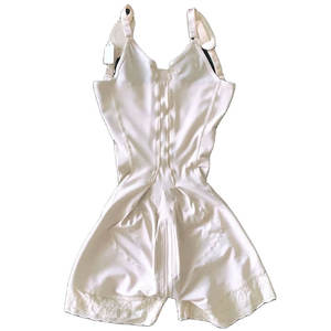 Faja colombiana moldeadora de cuerpo completo para mujer, con cremallera en la entrepierna, de alta compresión y reducción, para control abdominal. - Product Image 1