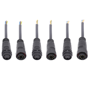 AOHUA Conector de Latón Chapado en Oro, Impermeable IP67, de Nylon PA66, para Controlador de Luz LED Exterior, M20, 2+3+4+5+6+7+8 pines, Conector Jack de 2+4 pines - Product Image 5