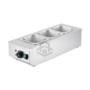 Chauffe-Fontaine Électrique Professionnel Double pour <span class=keywords><strong>Chocolat</strong></span> et Fromage, Machine à Fondue, Cuve de Fusion et Réchaud - Product Image 2