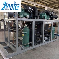 Unit Kondensor Scroll Aidear Berpendingin Udara untuk Cold Room Bunga dan Gudang Pengawetan Bunga
