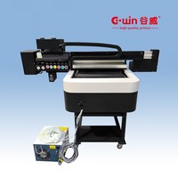 Imprimante à plat UV à jet d'encre Gwin GW6090, impression automatique sur matériaux flexibles, tête d'impression DX5, impression sur cuir, t-shirts, tubes, 1200 dpi
