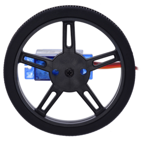 60*8MM Roda De Plástico 5908 Silicone pneu compatível robô carro inteligente de 360 graus 9G direção SG90 FS90R LEGOs TT motor