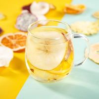 Zwavelvrije gedroogde appelschijfjes, laag temperatuur gedroogd fruit, geen toevoegingen, voor fruitthee, snacks, bakkerij, groothandel