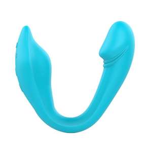 Hot Sale Biegbares doppel köpfiges Vibrationsstab-Masturbation gerät für Erwachsene - Product Image 2