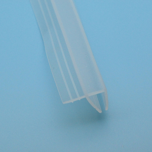 Tira <span class=keywords><strong>de</strong></span> sellado impermeable <span class=keywords><strong>de</strong></span> goma <span class=keywords><strong>de</strong></span> silicona para ventana <span class=keywords><strong>de</strong></span> puerta <span class=keywords><strong>de</strong></span> vidrio corrediza <span class=keywords><strong>de</strong></span> perfil F dilatado transparente - Product Image 3