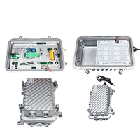 Outdoor 2 Way Rf Output Optische Ontvanger Met Agc Ultra-Low Kabel Tv Glasvezel Knooppunt