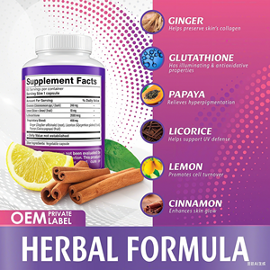 सर्वश्रेष्ठ ग्लुटा चमक एल-ग्लूटाथियोन कम कैप्सूल सुपर व्हाइटनिंग त्वचा कैप्सूल ग्लैथनी कैप्सूल - Product Image 3