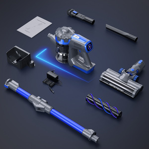 Aspirateur sans fil avec écran LED et fonction de nettoyage des sols, aspirateur à main pour la maison avec serpillière électrique et lumières LED - Product Image 6