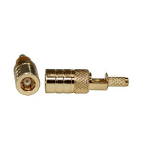 Connecteur coaxial SMB-C-K1.5 Connecteur femelle SMB de haute qualité pour assemblage de câble RG316 RG174
