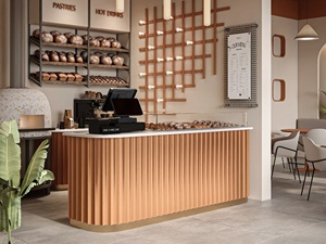 Vitrine de boulangerie, comptoir de présentation pour boulangerie-pâtisserie, design personnalisé pour boulangerie - Product Image 2
