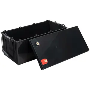 Kotak baterai Lifepo4 dengan sekrup 12V 100AH 300Ah cangkang plastik untuk Forklift listrik prismatis tahan air Lithium Ion casing sel