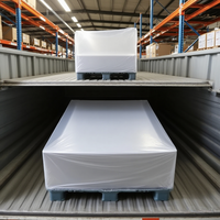 T1017C 2025 Nouvelle housse de palette résistante à l'eau, recyclable et réutilisable, personnalisable en plastique pour l'emballage machine et l'emballage d'écouteurs